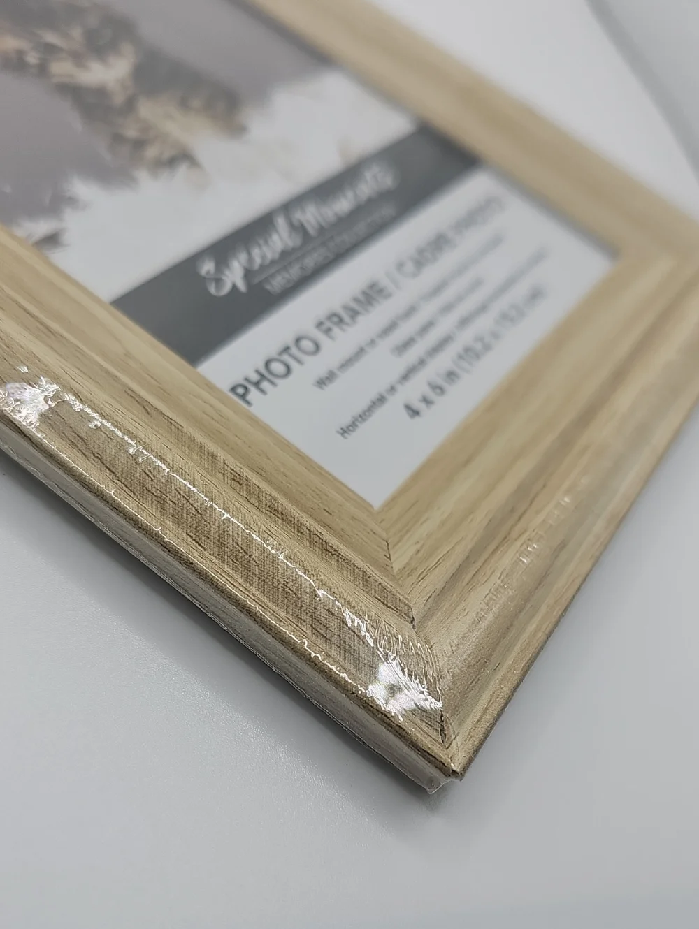 Special Moments Natural Light Wood 4x6 Photo Frame New